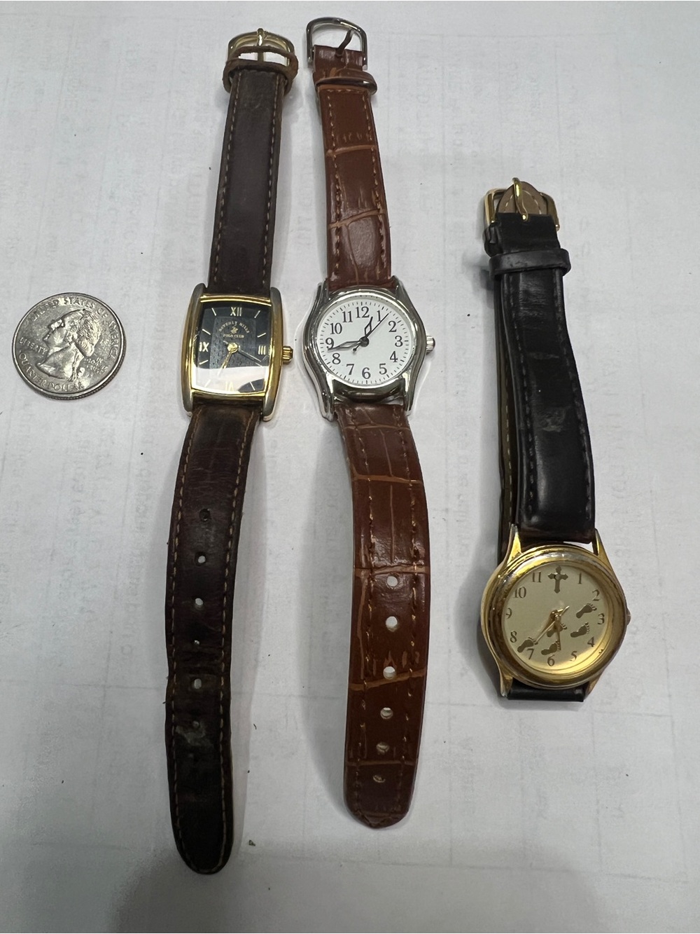Vintage Beverly Hill Polo Club and 2 other woman watches